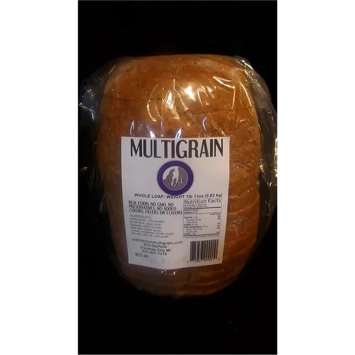 Old Mission Bread, Multigrain, Dense Grain, whole loaf 1lb 13oz