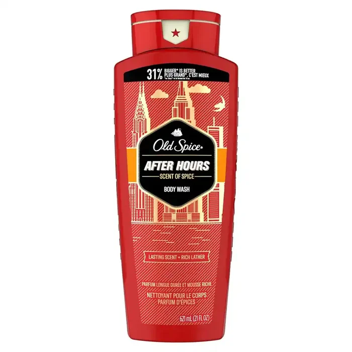 Old Spice Body Wash for Men, After Hours Scent, 21 oz