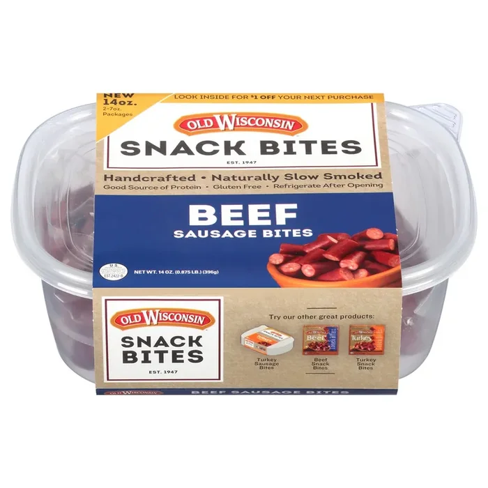 Old Wisconsin Beef Bites Tub