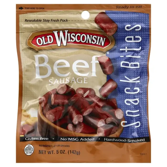 Old Wisconsin Beef Sausage Snack Bites 5 oz. Pouch