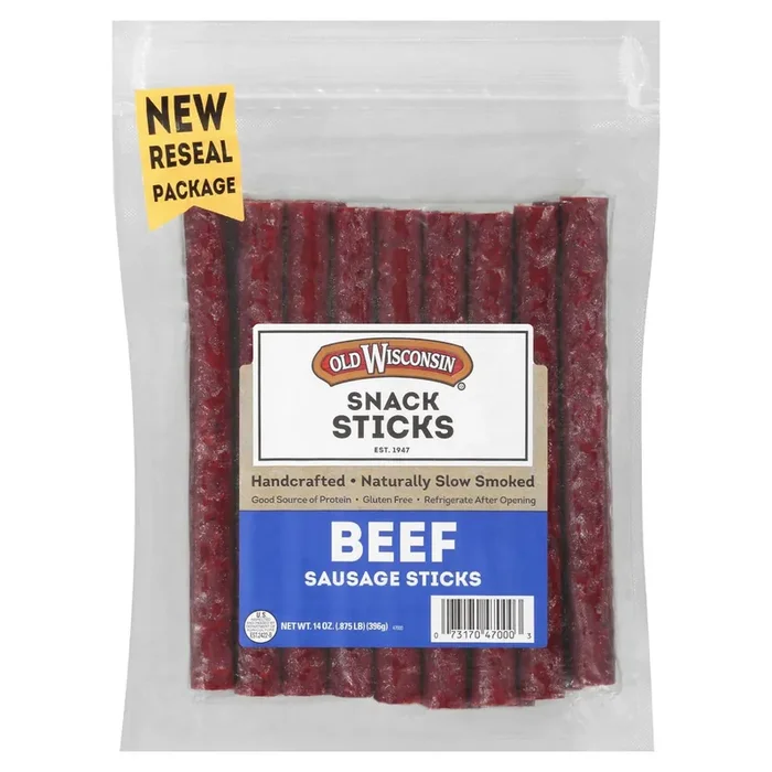 Old Wisconsin Beef Snack Sticks, 14 oz