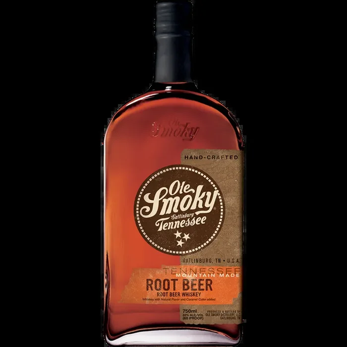 Ole Smoky Mountain Made Root Beer Flavored Whiskey
