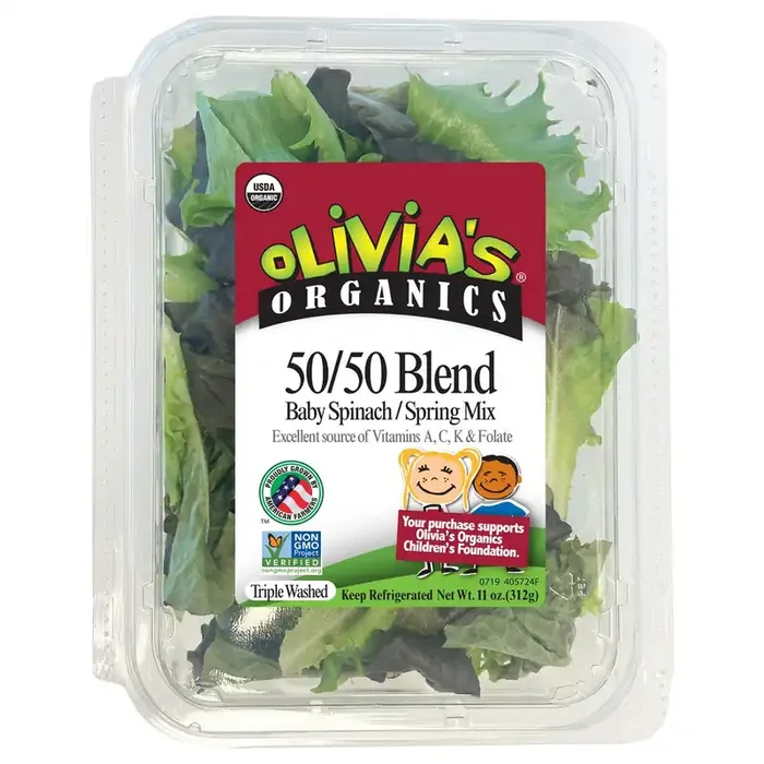 Olivia‘s Organics 8/11oz 50/50 Blend