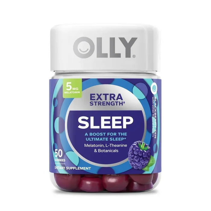 OLLY Extra Strength Sleep Gummies – Blackberry Mint