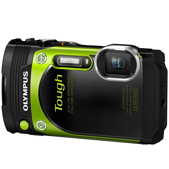 Olympus Tough TG-870 Waterproof Compact Camera – Green