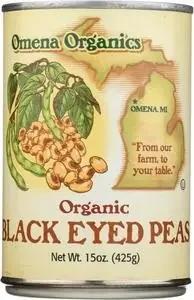Omena Organics Black Eyed Peas