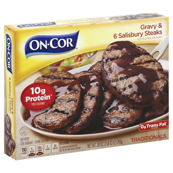 On-Cor Gravy & 6 Salisbury Steaks Gravy