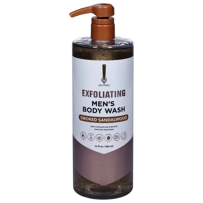 On Tap Grooming Exfoliating Men‘s Body Wash – Smoked Sandalwood