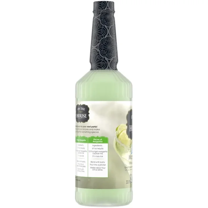 On the House Light Margarita Mix – 33.8 fl oz