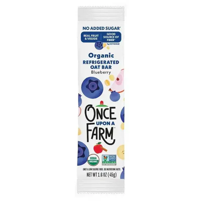 Once Upon a Farm Organic Blueberry Refrigerated Oat Bar – 1.6oz