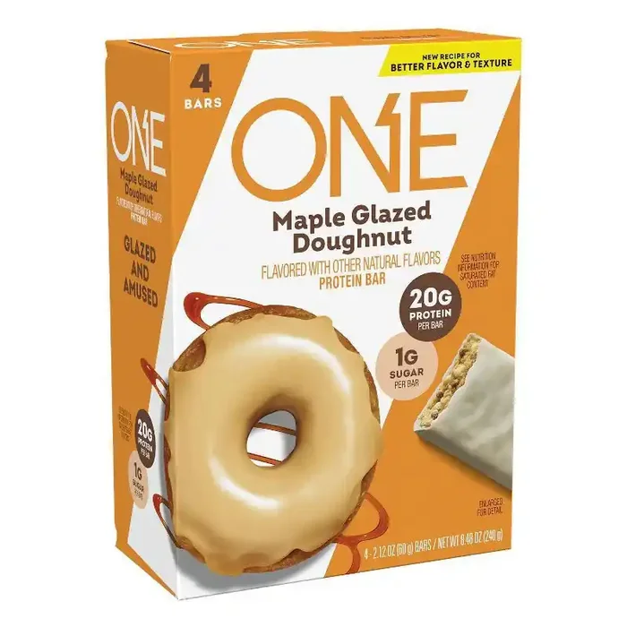 ONE Bar Protein Bar – Maple Glazed Doughnut – 4ct
