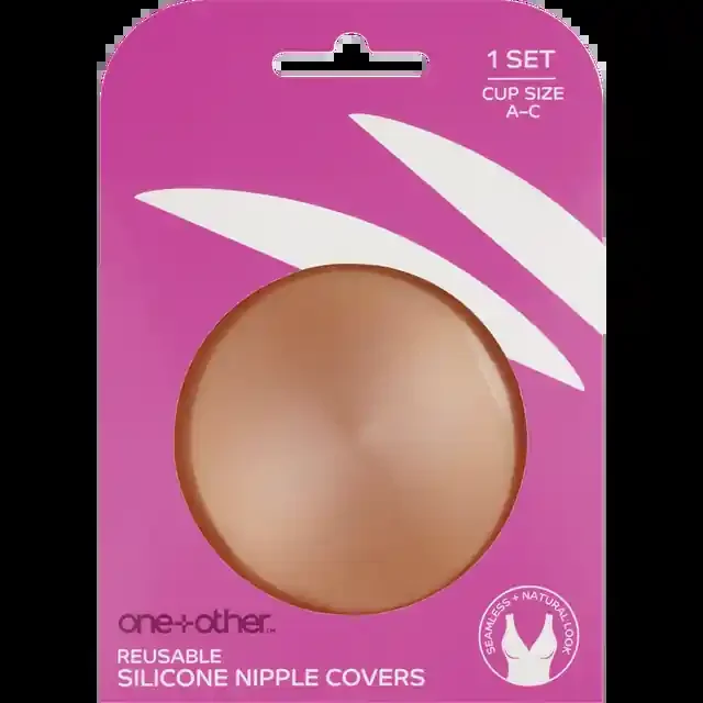 One + Other Small Silicone Cover Ups Dark 7Cm