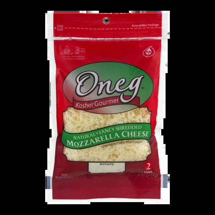 Oneg Mozzarella Shredded Cheese