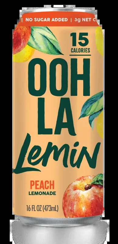 Ooh La Lemin Peach Lemonade, 16 Oz.