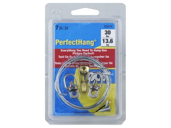 OOK Brass Perfect Hanging Kit