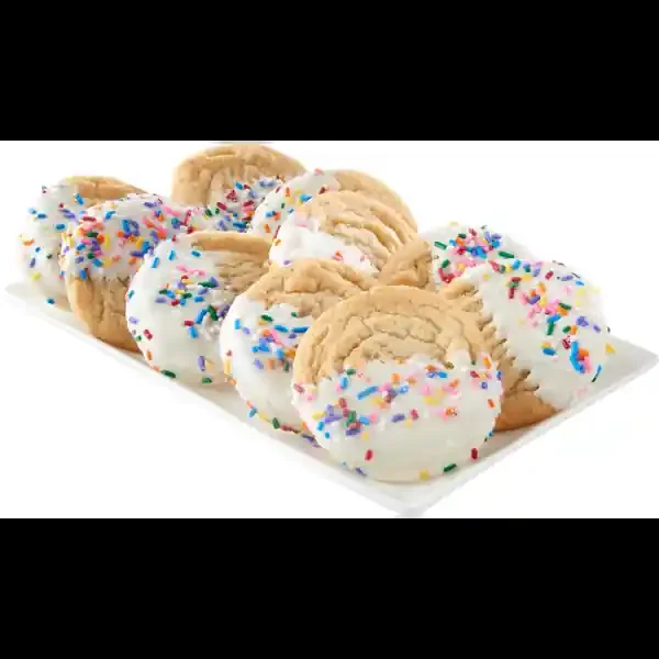 Open Acres Bakery Fresh Signature White Chocolate Dipped Sugar Cookies