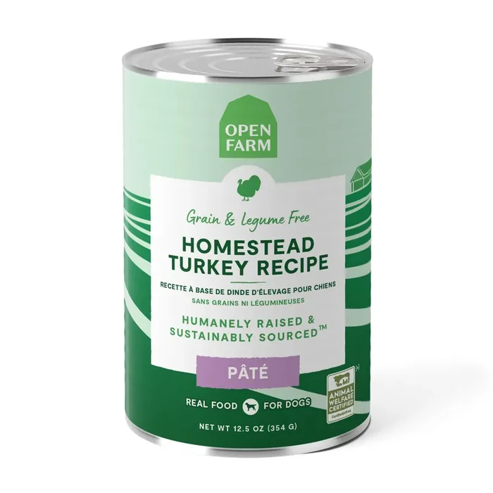 OPEN FARM Homestead Turkey Pâté for Dogs 12.5 oz