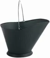 Open Hearth By Panacea Fireplace Coal Hod – Black