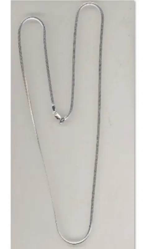 Ophelia Roe 24 Inch Silver Plated Magic Chain Necklace