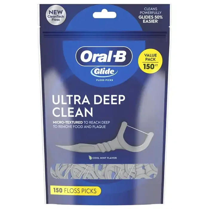 Oral-B Floss Picks, Glide, Ultra Deep Clean, Value Pack
