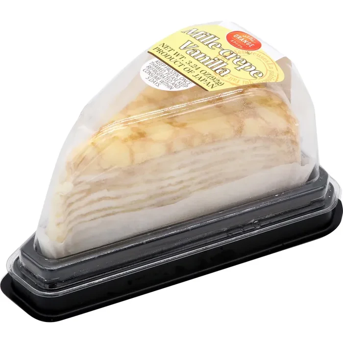 Orange Mille Crepe Vanilla