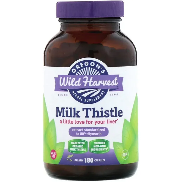Oregon‘s Wild Harvest Milk Thistle Organic Capsules