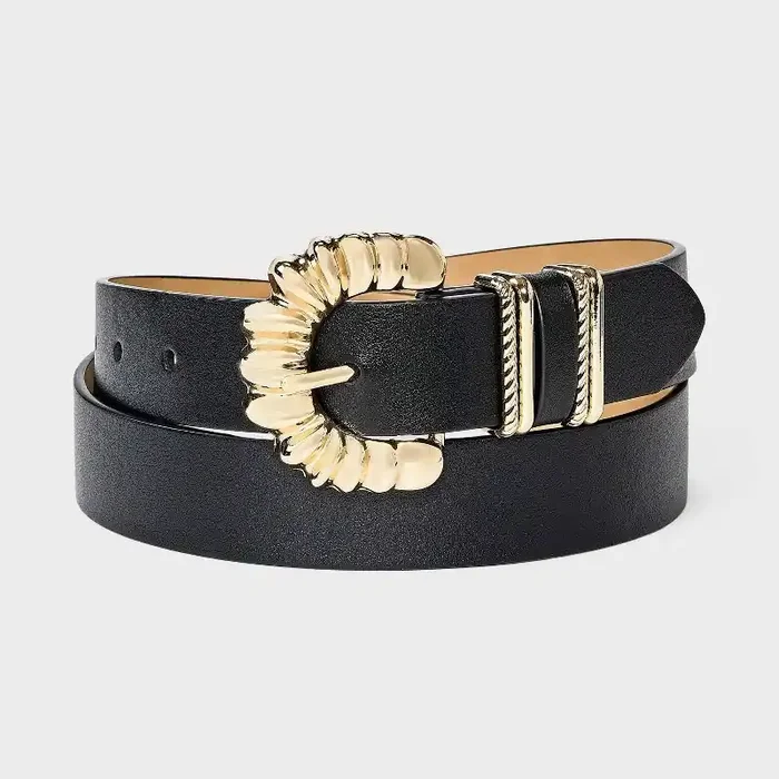 Organic Buckle and Harness with Loop Belt – A New Day™ Black XL