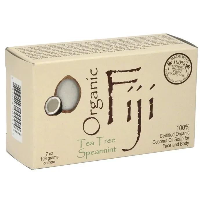 Organic Fiji Tea Tree Spearmint Soap