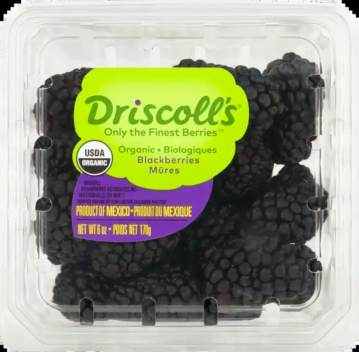 Organic Org Blackberries