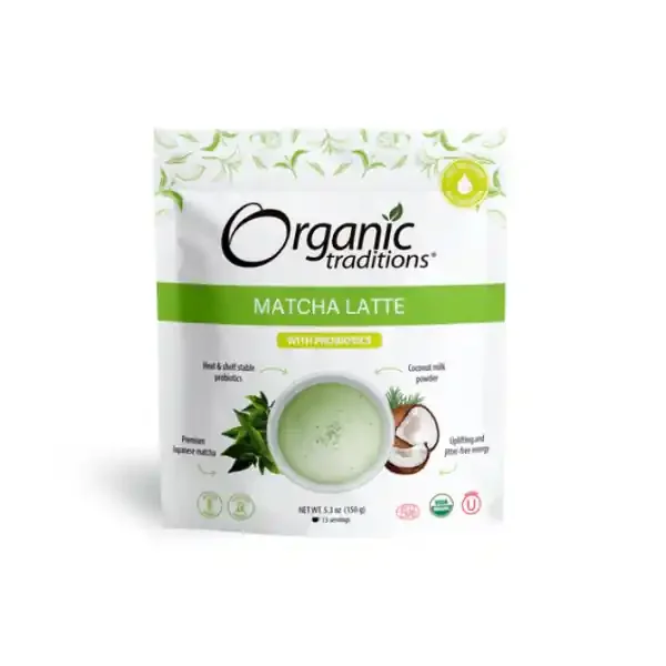 Organic Traditions Superfood Latte Matcha