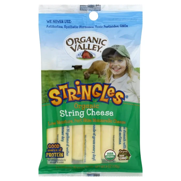 Organic Valley String Cheese 6 ea