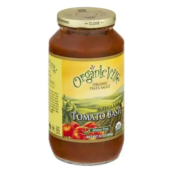 Organicville Organic Pasta Sauce Tomato Basil