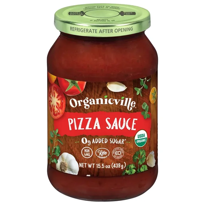 Organicville Sauce Pizza 15.5 Oz