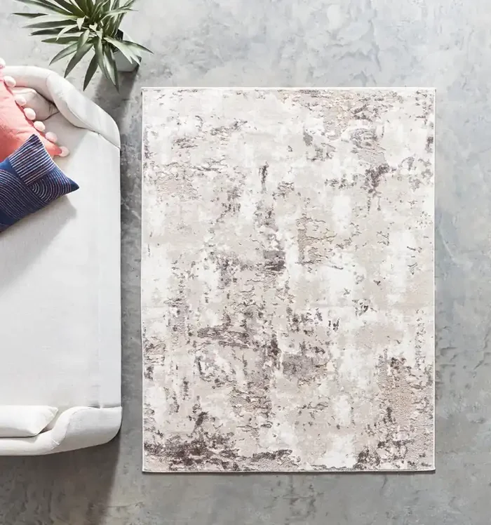 Origin 21 Modern Marble 2 x 8 (ft) Loomed Multi Rectangular Indoor Abstract Pet Friendly Runner rug