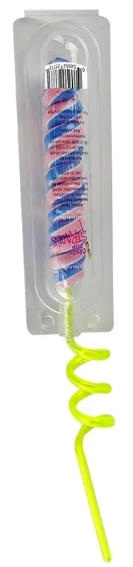 Original Gourmet Crazy Pop Straws Cotton Candy
