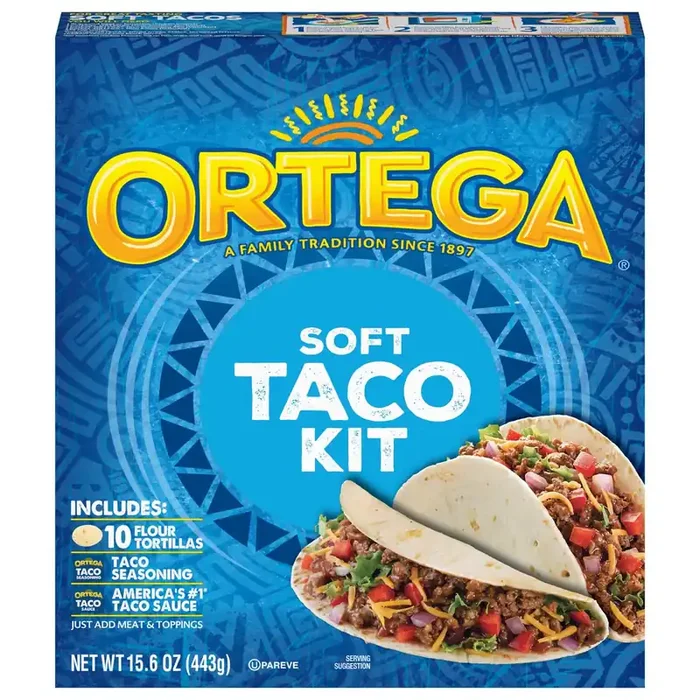 Ortega Soft Taco Kit 1 ea
