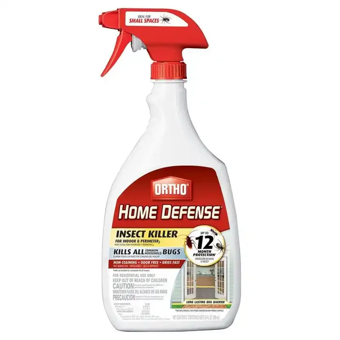 Ortho Home Defense MAX Indoor & Perimeter Insect Killer 24oz Ready to Use Trigger Bifenthrin Formula, Roach & Spider Barrier
