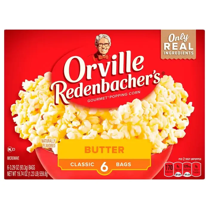Orville Redenbacher‘s Popping Corn Gourmet Butter Classic Bags
