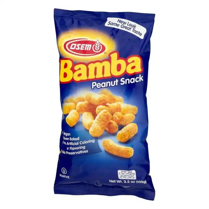 Osem Bamba Peanut Snacks – 3.5oz