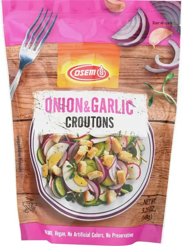 Osem Onion & Garlic Croutons 5.25 oz