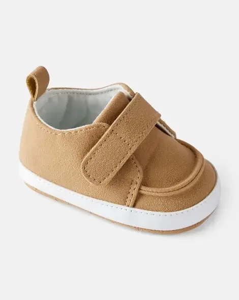 Oshkosh Baby Boy Pull-On Casual Sneakers – Brown Beige 2