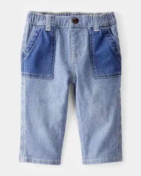 Oshkosh Baby Vintage Inspired Hickory Denim Jeans – Cornwall Wash Cornwall Wash 9M
