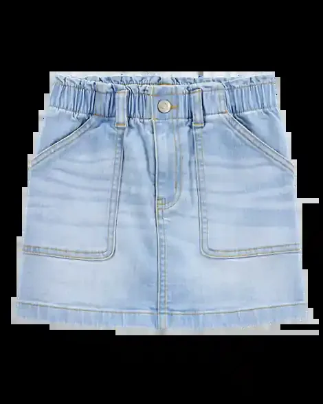 Oshkosh Kid Iconic Denim Skirt Blue Wash 12