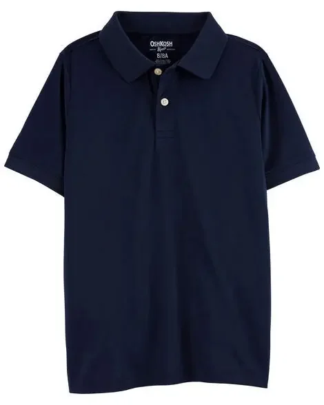 Oshkosh Kid Navy Piqué Polo Shirt Navy 12