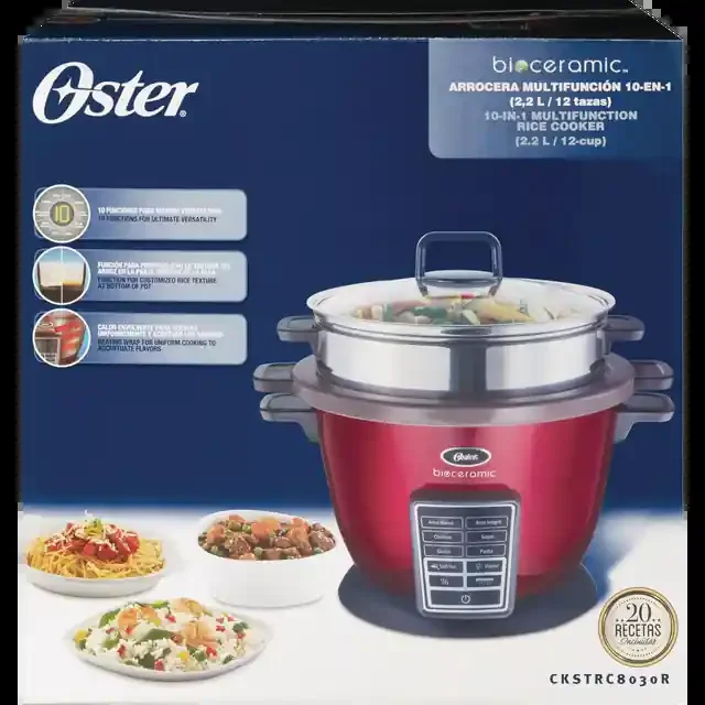 Oster 13Cup Rice Cooker Red
