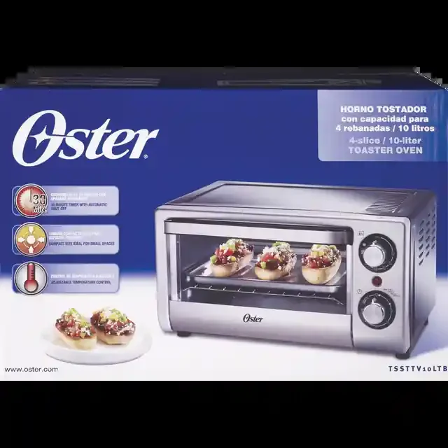 Oster Toaster Oven Black Chrome