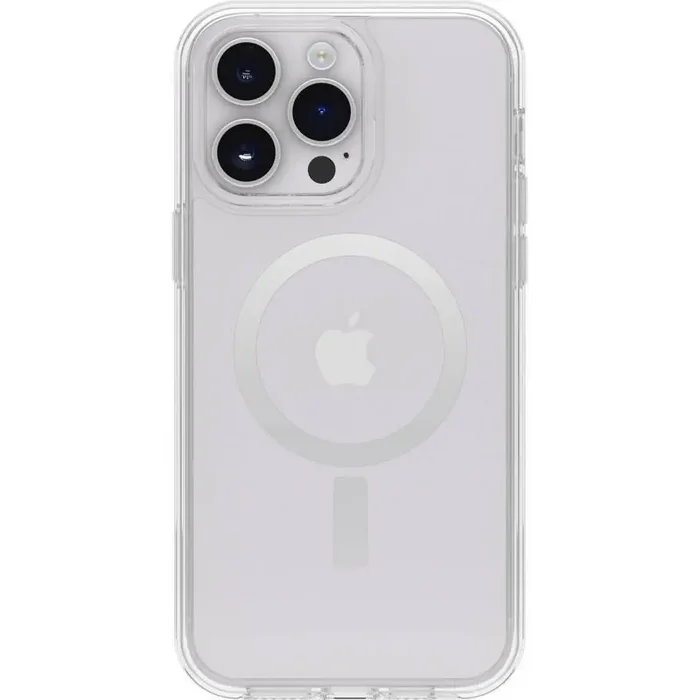 OtterBox Apple iPhone 14 Pro Max Symmetry Clear Plus Case with MagSafe – Clear Bump & Impact Resistant