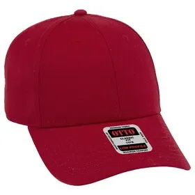 OTTO CAP 19-1203 6 Panel Low Profile Baseball Cap