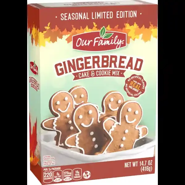Our Family Mix Gingerbread