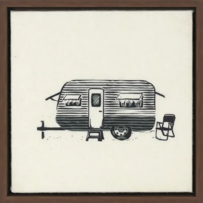 Outdoor Camper Wall Art